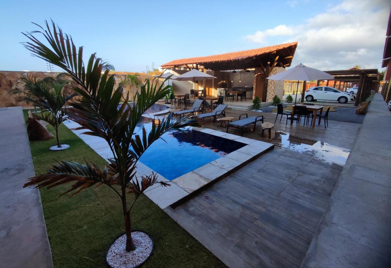 Casa Na Praia Com Piscina 루이스 코레이아 외부 사진