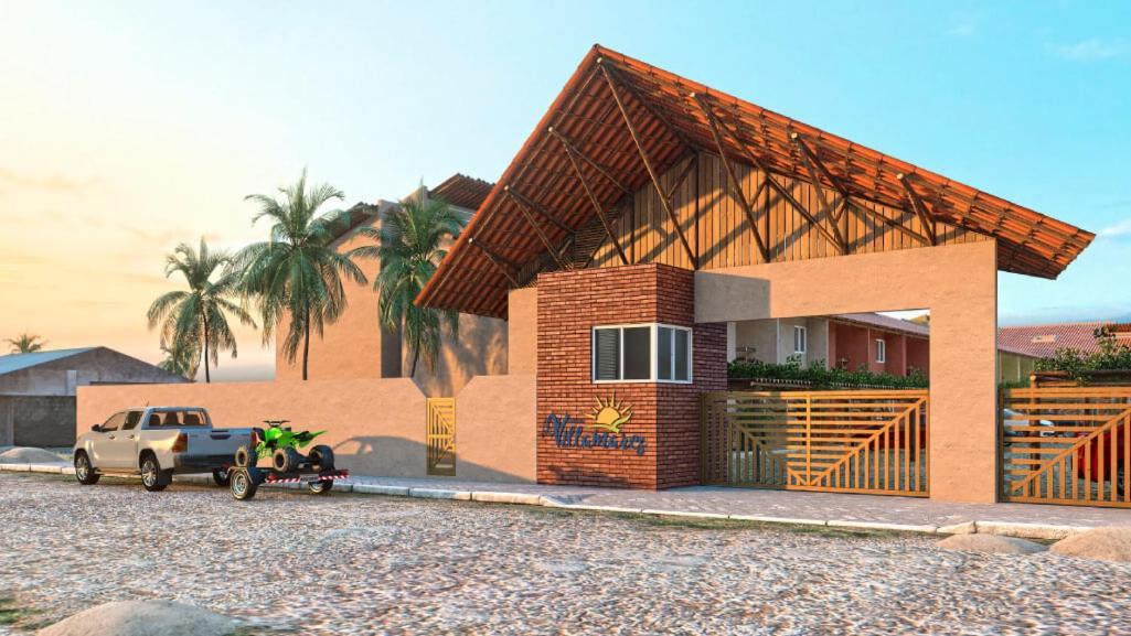 Casa Na Praia Com Piscina 루이스 코레이아 외부 사진