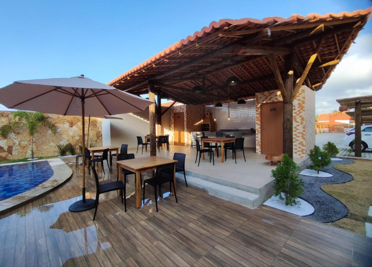 Casa Na Praia Com Piscina 루이스 코레이아 외부 사진